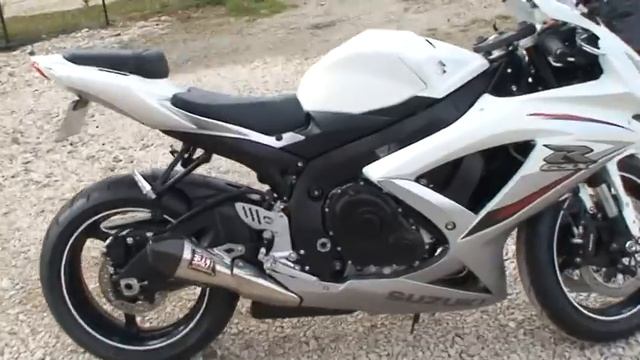 gsxr 750 k9 blanc avec pot r55 смотреть онлайн