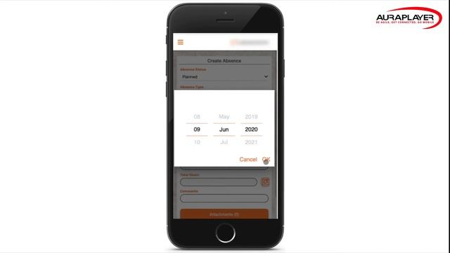 Oracle Leave and Absence Mobile App - Live Demo with AuraPlayer смотреть онлайн