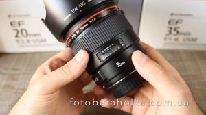 Canon EF 35mm f/1.4L USM видео обзор объектива личный опыт