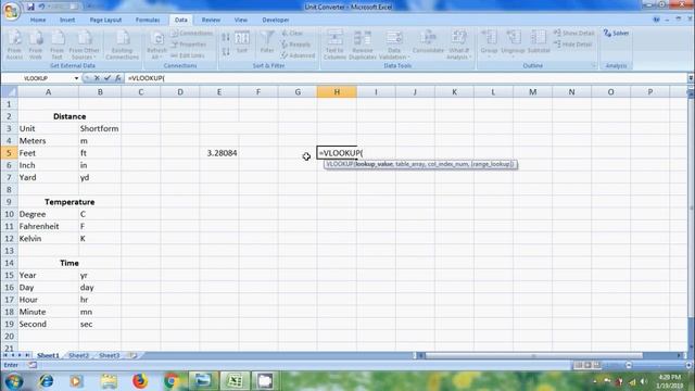 Excel 2007: how to create a unit converter in excel смотреть онлайн