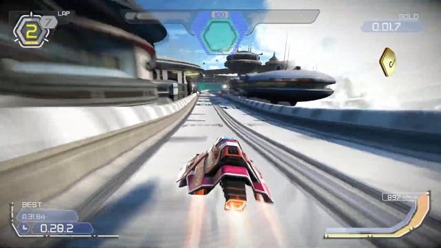 Wipeout Omega Collection Campaign Part 8 - Wipeout HD Head Rush (PS4 Pro Gameplay) смотреть онлайн