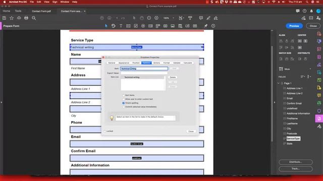 Steps for Creating forms using Adobe Acrobat DC смотреть онлайн