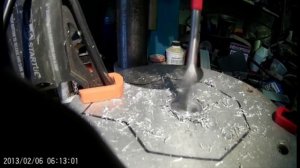 как сверлить алюминий если нет сверла нужного диаметра