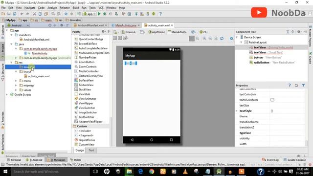 3.Introduction to interface | Hindi | - Android App Development смотреть онлайн