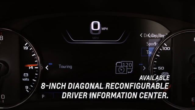 Chevrolet Malibu 8 inch Reconfigurable DIC смотреть онлайн
