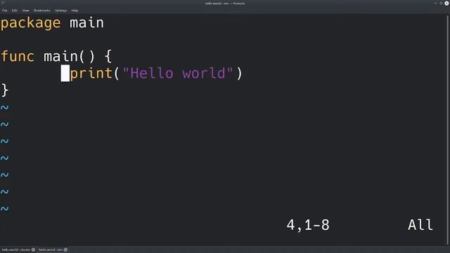 Програмування з нуля. Пишемо hello world смотреть онлайн