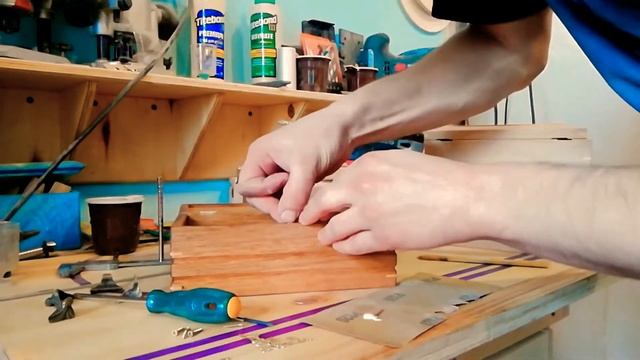 Шкатулка из Европейского Ореха