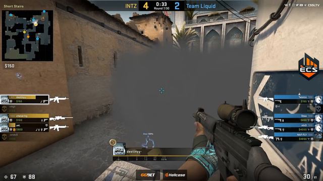 [RU] INTZ vs Liquid | Map 2 – Dust2 | ECS Season 7 North America смотреть онлайн