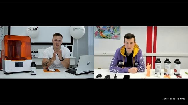 Вебинар Harz Labs для Form Labs