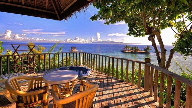 Hotel Room Balcony Ocean View Ambience | Relaxing Nature Ambience | Beach View Daytime Meditation смотреть онлайн