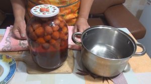 Компот из садовой земляники (клубники) на зиму.