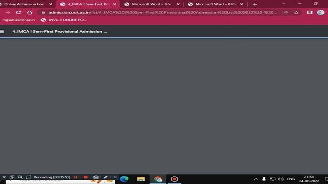 Kota University UG First Provisional Merit List Declared II Kota University PG Admission 2022 смотреть онлайн