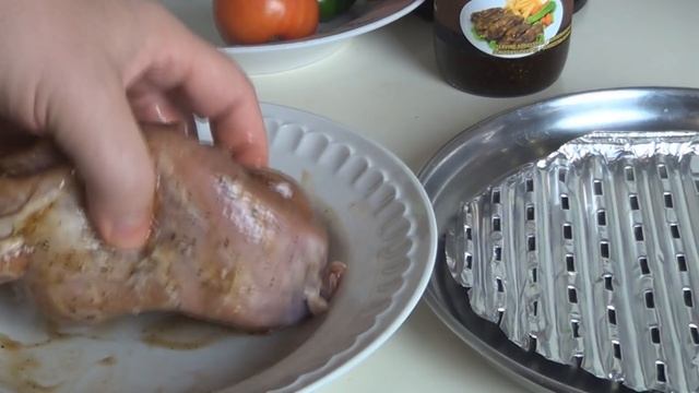 Мясо запечённое. Почти как из тандыра :))