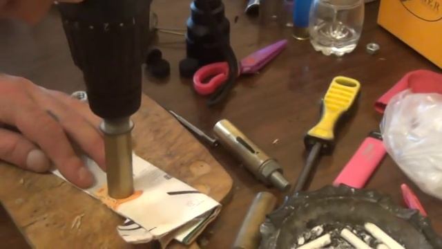 пыжерез из латунной гильзы