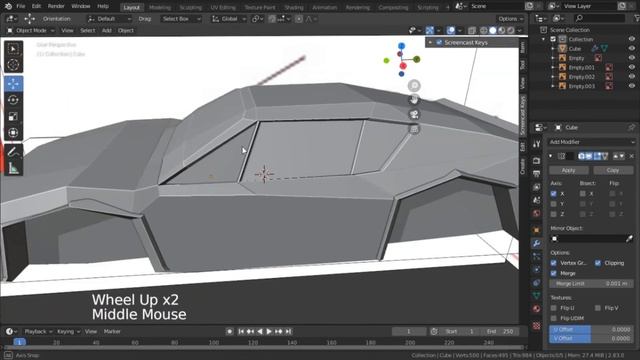 How i made city street in blender :part 1- modeling low poly car смотреть онлайн
