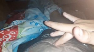 Колупаю  пупок и глажу животик с плёнкой