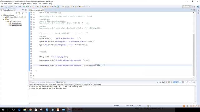 Java for Software Testers Tutorial#15 JAVA String Methods - Continued смотреть онлайн