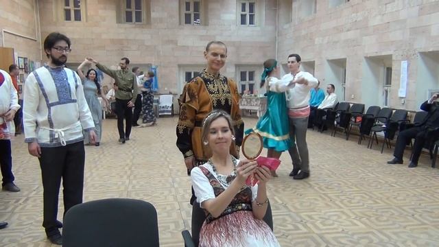 Масленичная вечерка в Cтудии исторического бального танца при РПУ. 2017.www.rpu-dance.ru смотреть онлайн