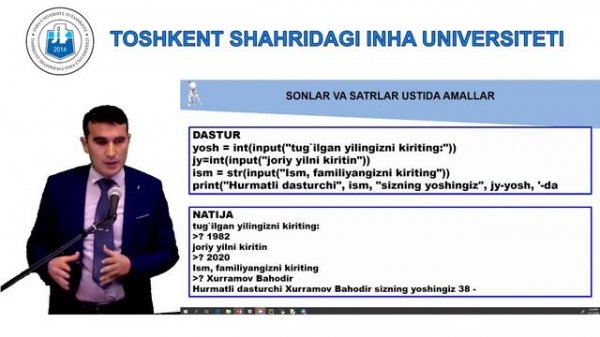 UMUMTA'LIM MAKTABLARIDA DASTURLASH TILLARINI O’RGATISH USULLARI(Python dasturlash tili misolida)