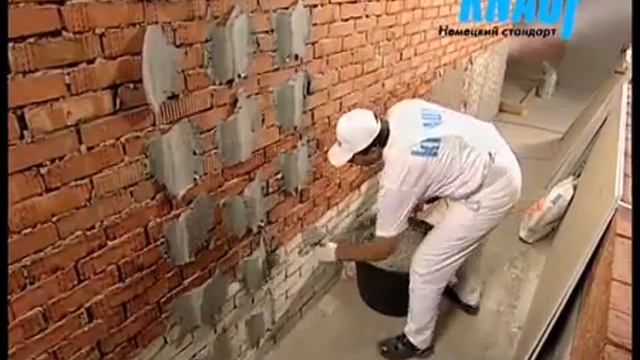 Как на клей обшить стены гипсокартоном КНАУФ однослойная облицовка на клею, технология, монтаж смотреть онлайн