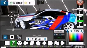 как сделать топ винил на BMW M8 в car parking multiplayer