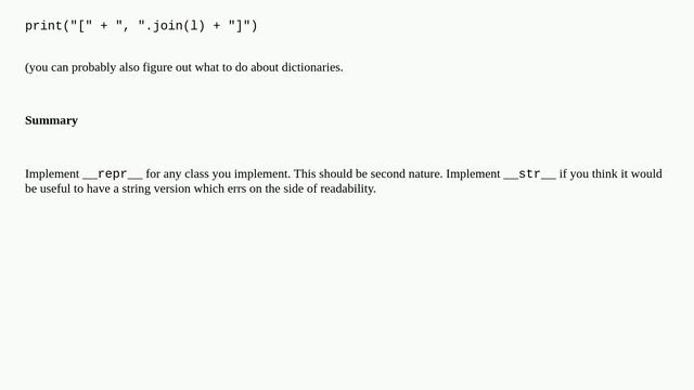 What is the difference between __str__ and __repr__? смотреть онлайн