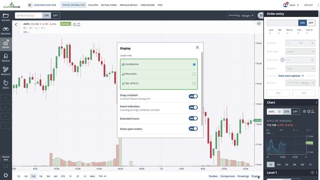 Intro to charting | Questrade Edge Web смотреть онлайн