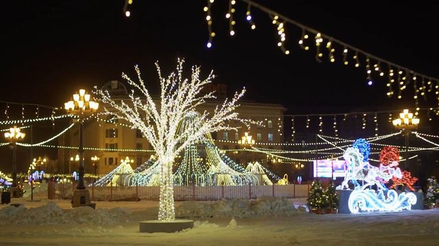 Волшебный городок в Хабаровске смотреть онлайн
