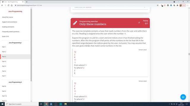 12.2 Java Helsinki Uni MOOC programming 1 part 3! Lists part 2 of 3 смотреть онлайн
