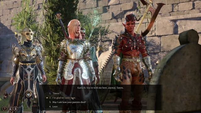 Meeting Karlach's Parents - Baldur's Gate 3 смотреть онлайн