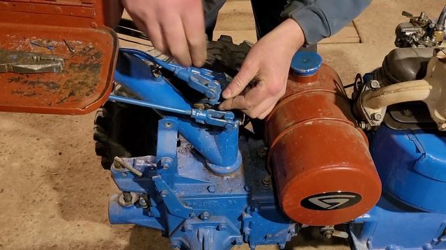 Лучший способ переворота руля мотоблока МТЗ. смотреть онлайн