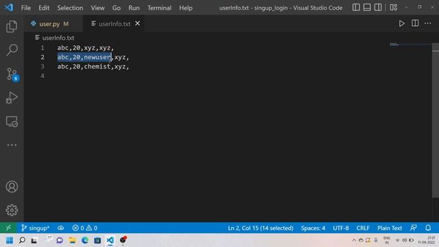 V3(P1) - Singup and Login Project. смотреть онлайн