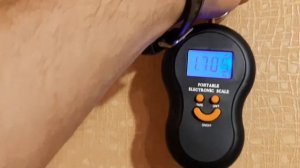 Натяг моей рогатки (тяг) для охоты в кг.