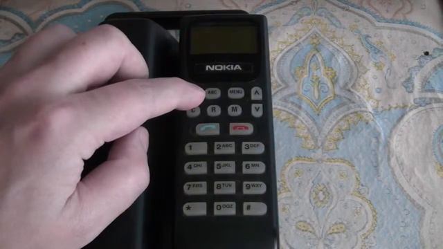 Раритетная Нокиа из 90-х Nokia TMF-4SP смотреть онлайн
