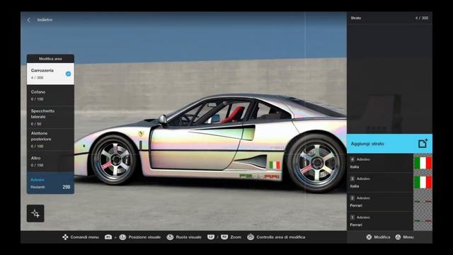 Ferrari F40 colore Perla! Wow! Gt Sport! смотреть онлайн