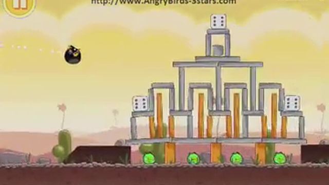 Angry Birds Level 3-15 смотреть онлайн