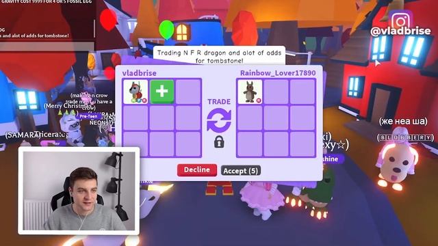 МОЙ ПЕРВЫЙ ТРЕЙД! На что я ОБМЕНЯЛ свою NFR Robo-Dog в Адопт Ми Роблокс? Топ Трейд Adopt Me Брайс смотреть онлайн