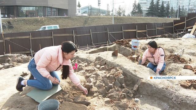 В центре Красноярска археологи раскопали старинный кабак смотреть онлайн