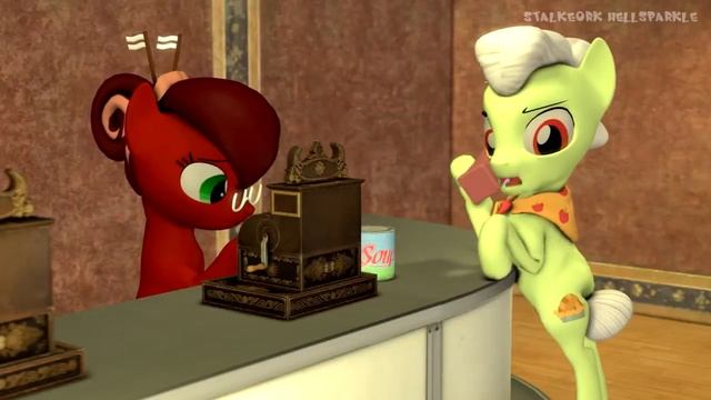 [SFM Пони] Бабуля отправляется в суп (Перевод/Озвучка)