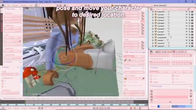 how to make a gfx with woman rig | blender 2.79 roblox gfx tutorial смотреть онлайн