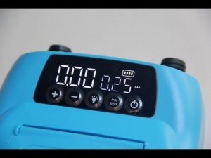 Насос аккумуляторный двухступенчатый HT-900A Seanovo для лодок ПВХ (0,034-1,38 атм)