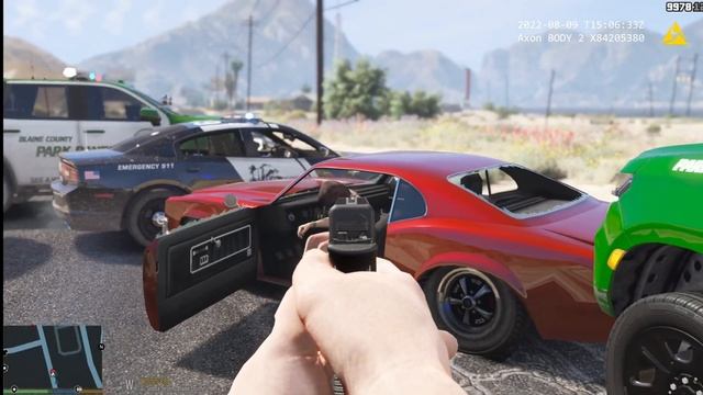 Playing GTA5 as a Blaine County PARK RANGER - LSPDFR mod - Chevy Tahoe смотреть онлайн