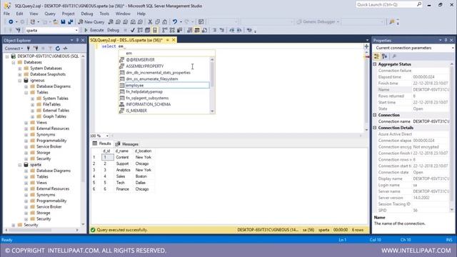 Left Join SQL | What is Left Join in SQL | SQL Left Join | Intellipaat смотреть онлайн