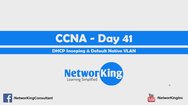 200-301 Cisco Training - Day 41 - DHCP Snooping Native VLAN - Free CCNA смотреть онлайн