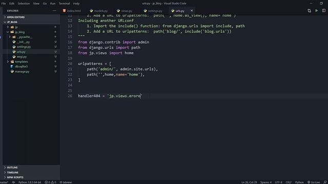 Page Not Found 404 Error in Django Telugu | 404 Error Page in Django Telugu смотреть онлайн