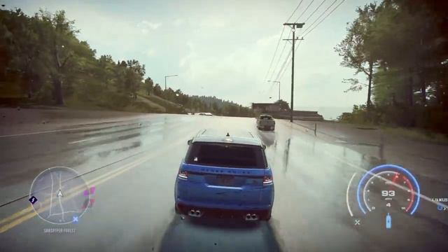 Need For Speed Heat|Range Rover SVR Open World Gameplay-PS4 720p смотреть онлайн