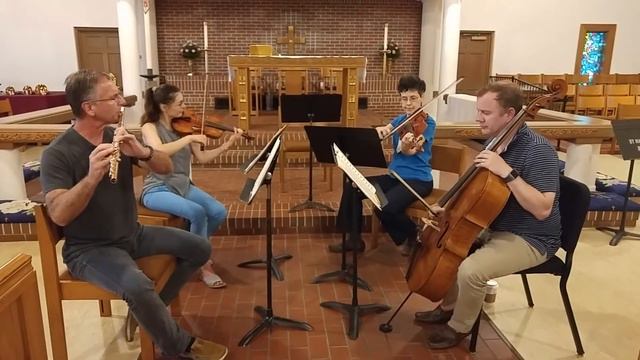 Mozart Flute Quartet in D смотреть онлайн