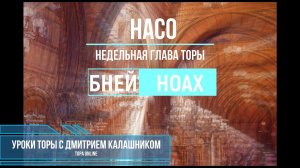 Недельная глава НАСО - уроки ТОРЫ для народов мира от Дмитрия Калашника