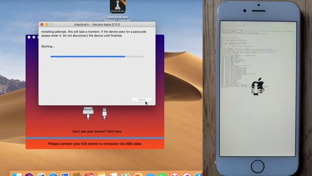 Bypass iCloud Activation Lock on iOS 14 With Checkm8.info For Free + Jailbreak. (iOS 12.4 - 14.4) смотреть онлайн