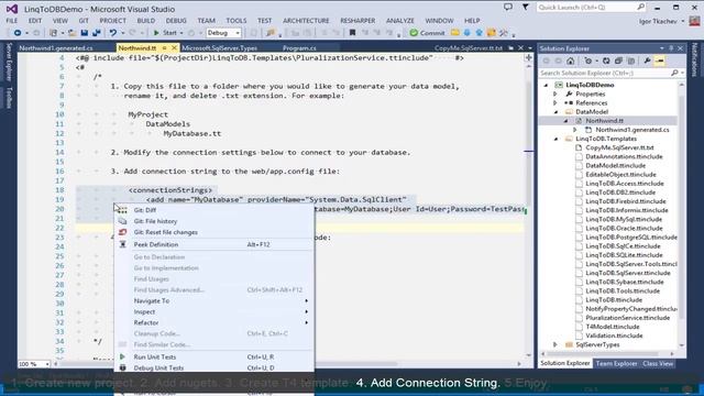 LINQ to SqlServer by linq2db смотреть онлайн